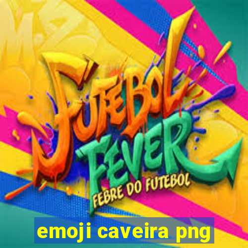 emoji caveira png