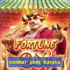 sonhar com barata no jogo do bicho