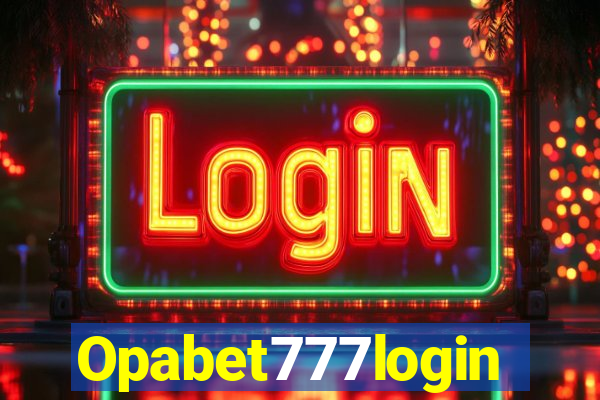 Opabet777login