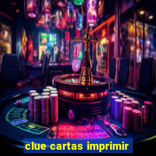 clue cartas imprimir