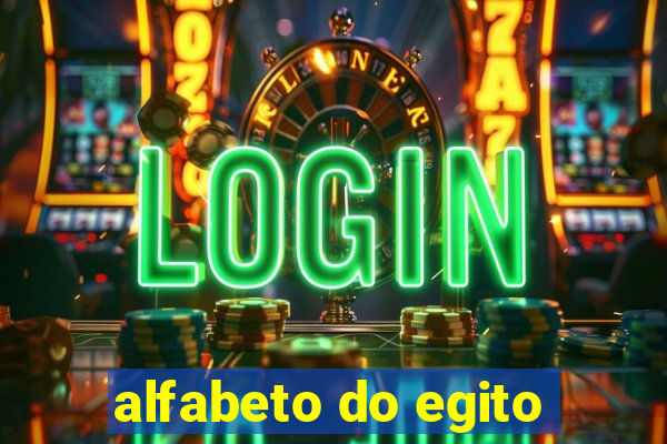 alfabeto do egito